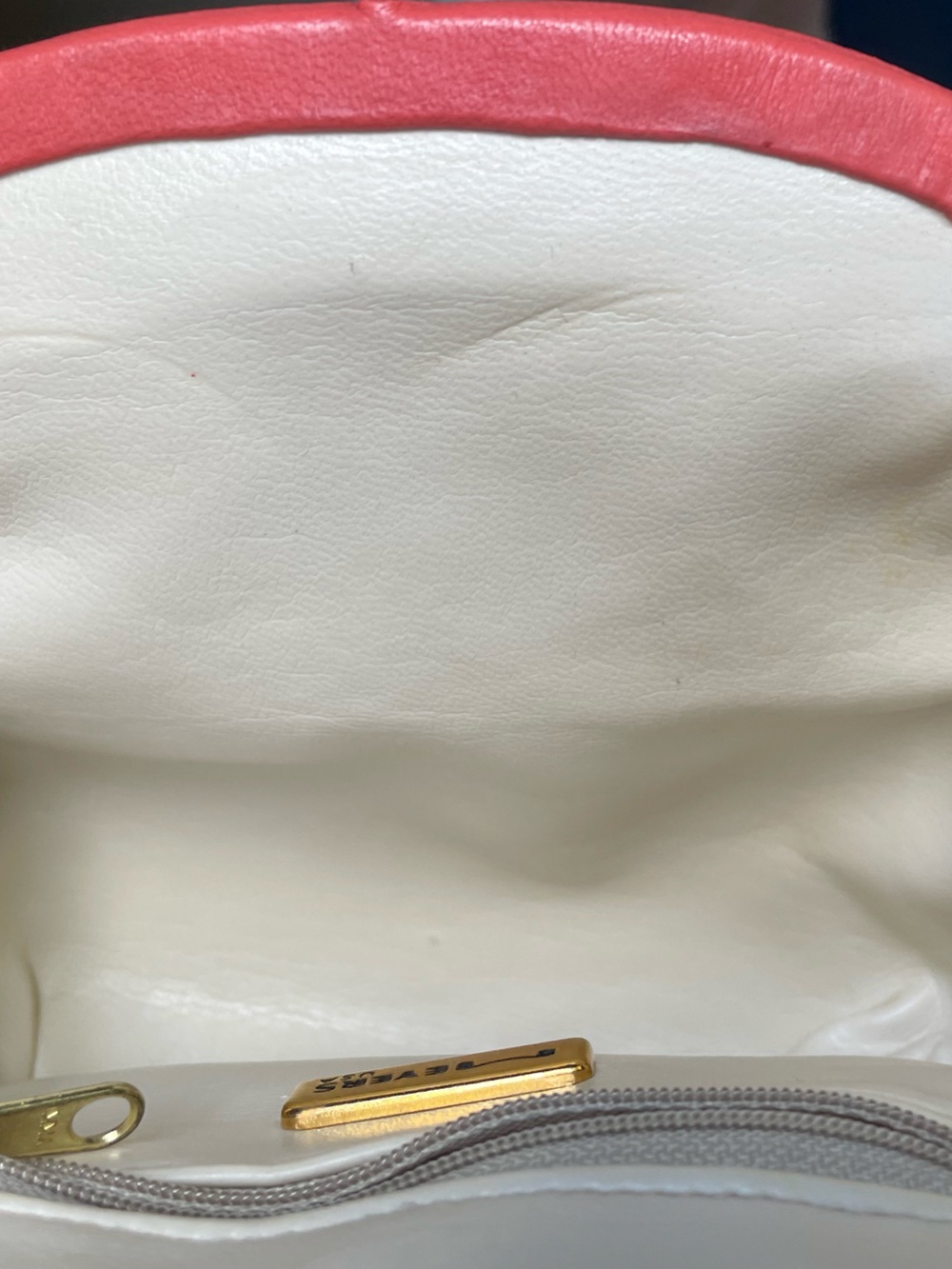MAYERS vintage woven leather kisslock crossbody/clutch. - Picture 10 of 11